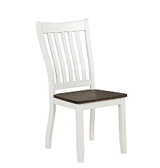                                                  							D.Chair, Esp/Ant.White, 17.75 X 23....
                                                						 