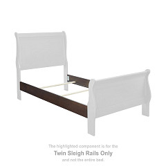                                                  							Leewarden Twin Sleigh Rails
                                                						 