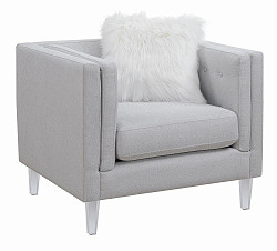                                                  							Glacier Light Grey Modern Chair, 37...
                                                						 