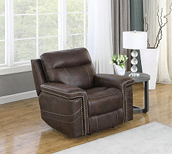                                                  							Pwr2 Glider Recliner , Brown, 45.25...
                                                						 