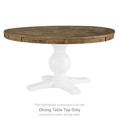                                                  							Grindleburg Dining Table Top
                                                						 