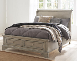                                                  							Lettner Full Sleigh Bed
                                                						 