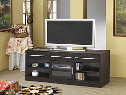 Contemporary Cappuccino TV Console ...