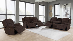                                                  							Power Sofa (Brown)  85.50 X 39.00 X...
                                                						 