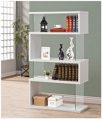                                                  							Asymmetrical Bookcase, 35.50 X 15.5...
                                                						 