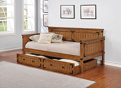                                                  							Rustic Honey Daybed, 81.25 X 43.75 ...
                                                						 