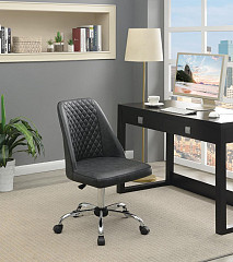                                                  							Office Chair (Grey), 21.25 X 24.50 ...
                                                						 