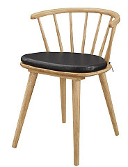                                                  							Dining Chair, Dinish Ntrl, 21.25 X ...
                                                						 