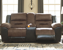                                                  							Earhart Reclining Loveseat with Con...
                                                						 
