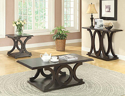 Casual Cappuccino Coffee Table, 47....