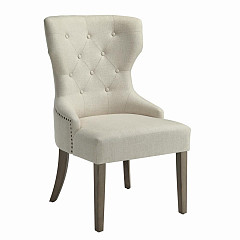                                                  							Traditional Beige Dining Chair, 24....
                                                						 