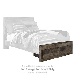 Derekson Full Storage Footboard