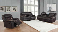                                                 							2 PC SET (BROWN)
                                                						 