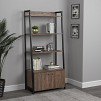 Bookcase (Aged Walnut), 29.50 X 15.50 X 63.00"H - 1