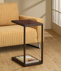                                                  							Contemporary Brown Snack Table, 12....
                                                						 