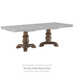                                                  							Charmond Dining Table Base
                                                						 