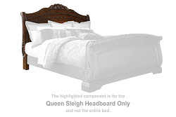                                                 							North Shore Queen Sleigh Headboard
                                                						 