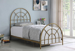                                                  							Twin Bed (Gold)  41.00 X 77.50 X 54...
                                                						 