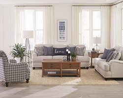                                                  							Light Grey Sofa with Light Grey/Blu...
                                                						 