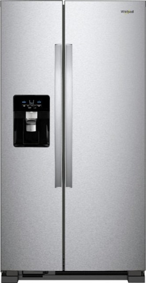 Whirlpool 25' Refrigerator Side by Side - Stainless