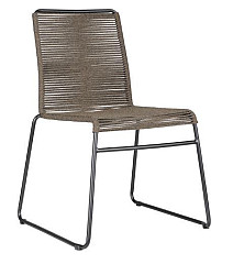                                                  							Rope Woven Chair, Ash Brn, 23.75 X ...
                                                						 