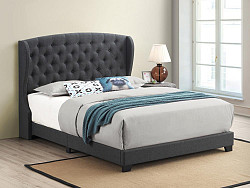                                                  							Queen Bed (Charcoal), 66.75 X 85.75...
                                                						 