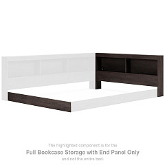                                                  							Piperton Full Bookcase Storage with...
                                                						 