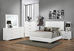 Felicity Contemporary Glossy White ...