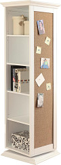                                                  							Casual White Accent Cabinet, 20.50 ...
                                                						 