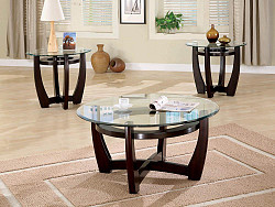 Contemporary Cappuccino Three-Piece...