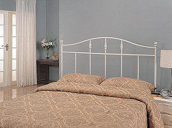 Traditional Cottage White Metal Que...