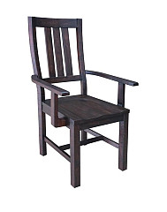 Arm Chair (Pack of 2), Mahogany, 24...