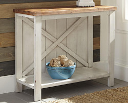                                                  							Abramsland Sofa/Console Table
                                                						 