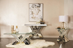                                                  							End Table, SIlver, 19.75"w x 19.75"...
                                                						 