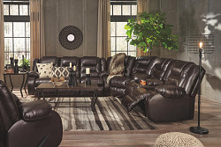                                                  							Vacherie Reclining Loveseat with Co...
                                                						 