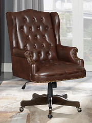                                                  							Office Chair (Brown), 28.50 X 34.50...
                                                						 
