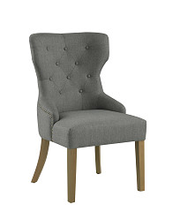                                                  							Modern Grey and Natural Tufted Dini...
                                                						 