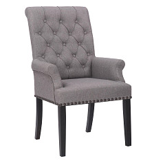                                                  							Arm Chair, Grey, 26.75 X 28.50 X 41...
                                                						 