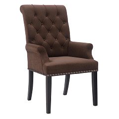                                                  							Arm Chair, Drk Brown, 26.75 X 28.50...
                                                						 