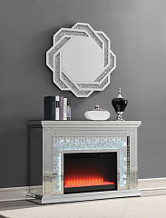                                                  							Fireplace, Mirror, 48.25 X 15.25 X ...
                                                						 