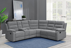                                                  							3 Pc Mtn Sectional, Smk, 105.00 X 9...
                                                						 