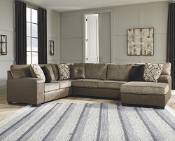                                                  							Abalone 3-Piece Sectional with Chai...
                                                						 