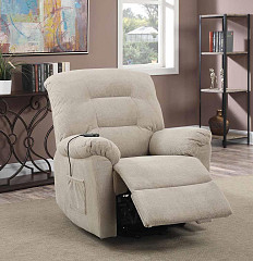 Taupe Power Lift Recliner, 37.00 X ...