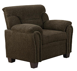                                                  							Clementine Casual Brown Chair - HOT...
                                                						 