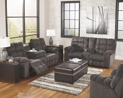 Acieona Reclining Sofa with Drop Do...