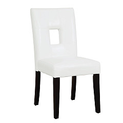                                                  							Causal White Dining Chair (Pack of ...
                                                						 