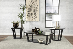 3Pc Occ Set, Black, 47.25 X 23.25 X...