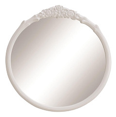                                                  							Round Mirror (Glossy White) 30.00" ...
                                                						 