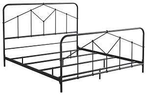 Nashburg King Metal Bed