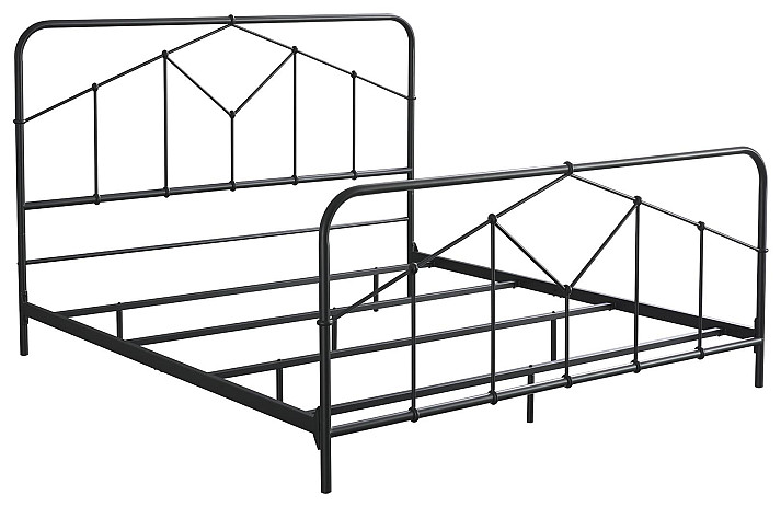Nashburg King Metal Bed